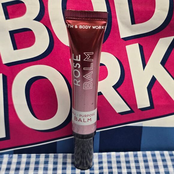 BBW All Purpose Rose Balm  - Use for Lips Face / Any Skin Area That Needs Care - Picture 1 of 2